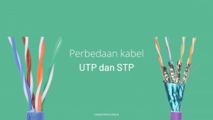 Banner Perbedaan kabel utp dan stp