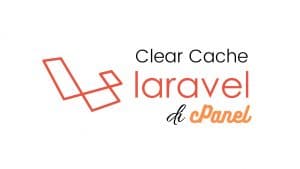 Banner Clear cache laravel di cPanel