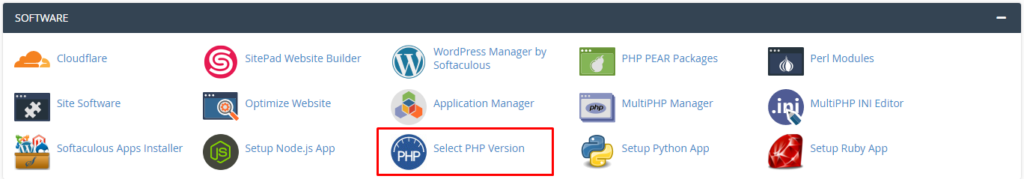 upload_max_filesize - software menu